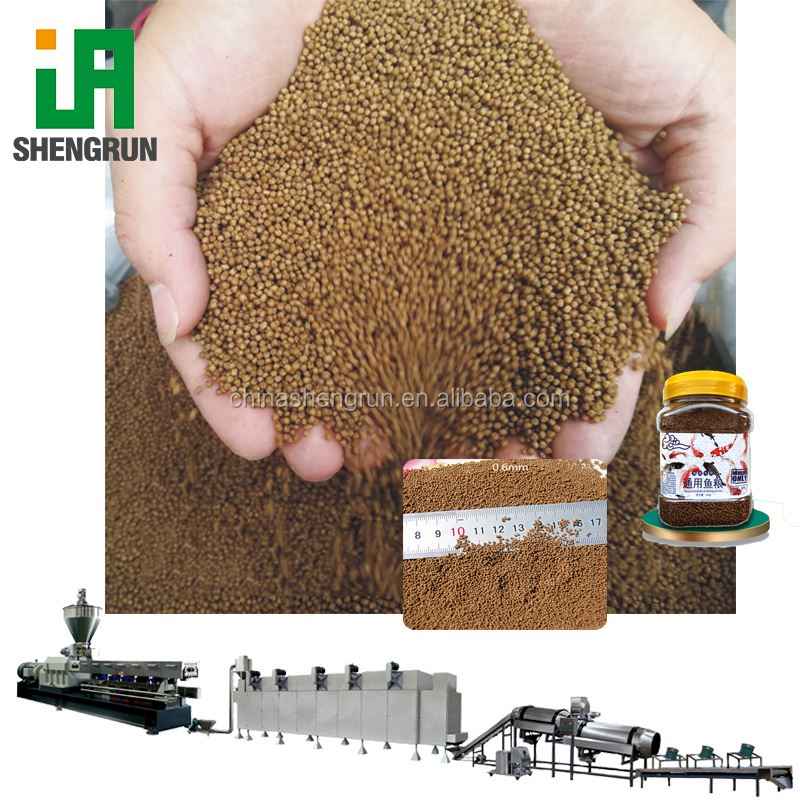 Produktionslinie für Fischfutterpellets